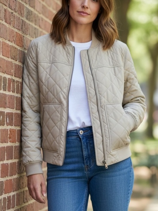 Andrew Marc Jackets & Blazers - Andrew Marc NY Quilted Jacket size Medium kind of olive green/grey